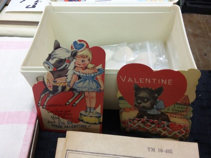 Vintage Valentines, Vintage Valentine Conversation Sweets (not to eat!)