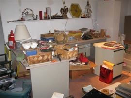 2 work tables available