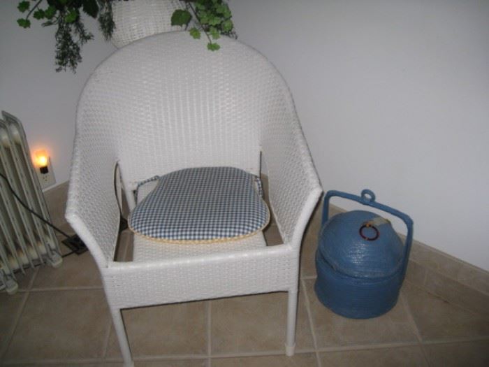 Wicker chair