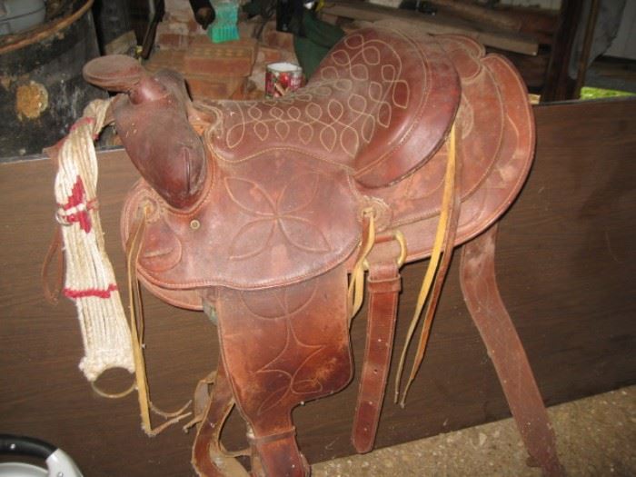 western saddle