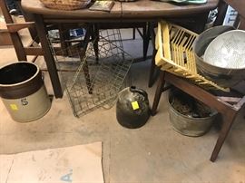 crocks, tins, and bins