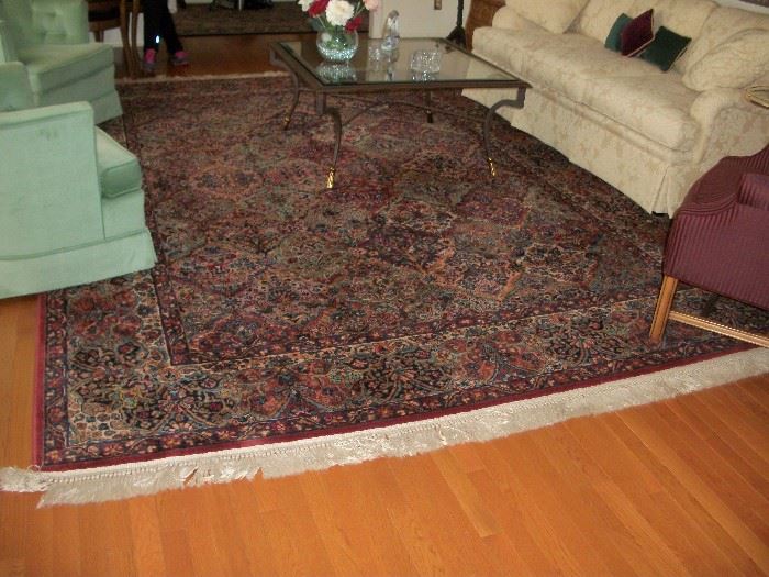 One of the Karastan all wool rugs.  This one 8'8" x 12'