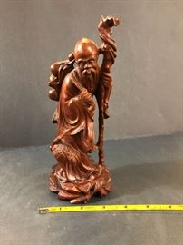 Wood carving
