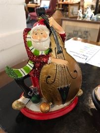 Santa musician