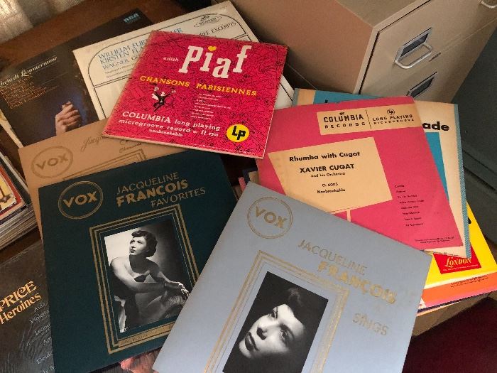 Piaf vintage records 
