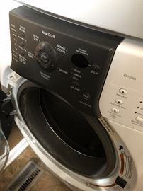 Kennore stackable front load washer and dryer