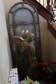 Uttermost mirror and mythical creature 