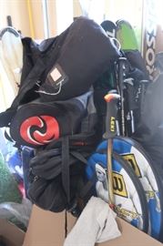 Ski and tennis equipment 