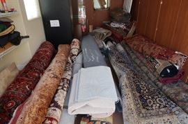 36 World Class carpets. I had them all professionally appraised by a certified rug appraiser and the FAIR MARKET sales price is firm. Seller paid up to $60,000.00 for one rug. They will all go fast. They are that nice. More photos at the end.