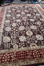 These carpets are so nice, all hand-knotted wool.  They were purchased all around the world.  This one is the most expensive.  