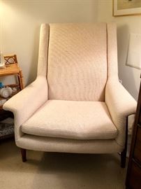 Milo Baughman Upholstered Lounge Chair for Thayer Coggin 