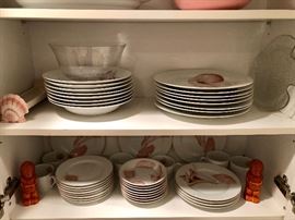 Fitz And Floyd "Coquille" Set