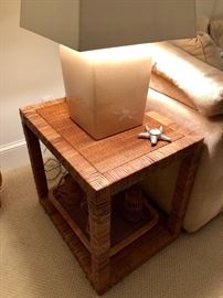 Modern Wicker Rattan Designer Tables