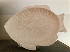 Vintage Whittier Pottery Coastal Fish Decor