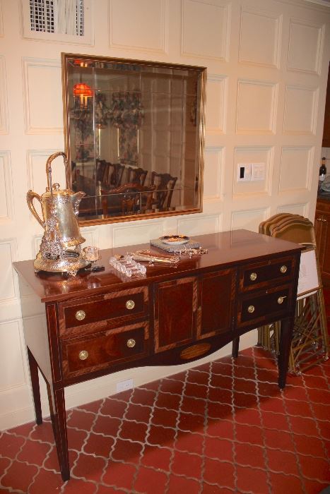 Mid-sized Sideboard and Mirror