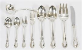 TOWLE 'LEGATO' STERLING SILVER FLATWARE, SIXTY-EIGHT PIECES Lot 1013