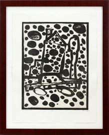 TYREE GUYTON (AMERICAN, B. 1955), AQUATINT, H 23 1/2", W 17 3/4", "DOTTY WOTTY II"  Lot 2196