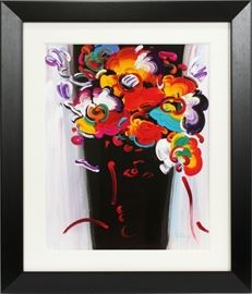 PETER MAX (GERMAN, B. 1937), GICLEE ON PAPER, H 29", L 23"  Lot 2198
