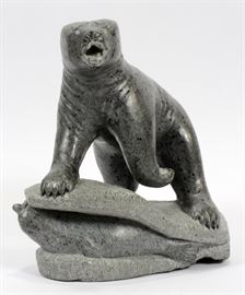 Lot 2317, INUIT SOAPSTONE CARVINGS, 27 Lots
