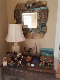 Pottery, Lamps, Trinkets