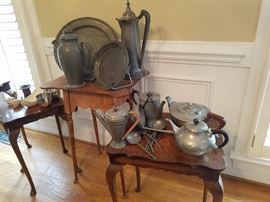 Antique Early Pewter