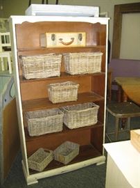 Another Bookcase and Baskets