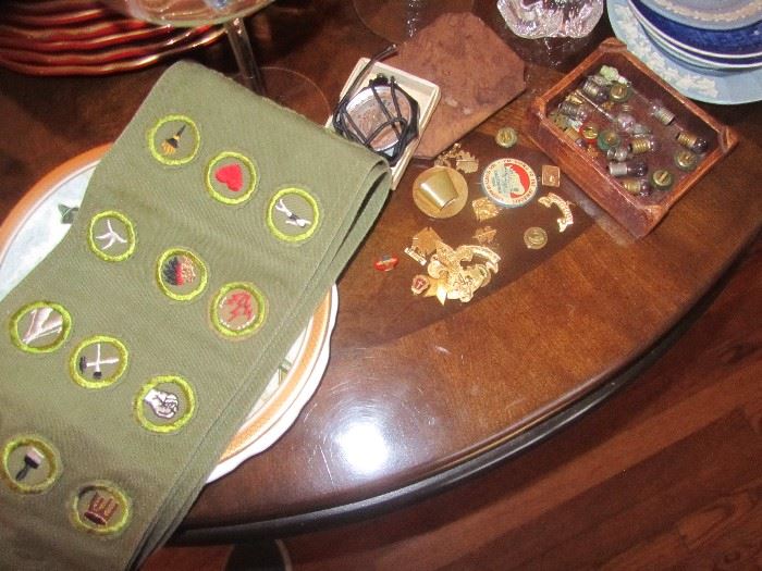 Vintage boy scout lot