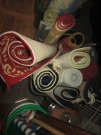 Wool area rugs