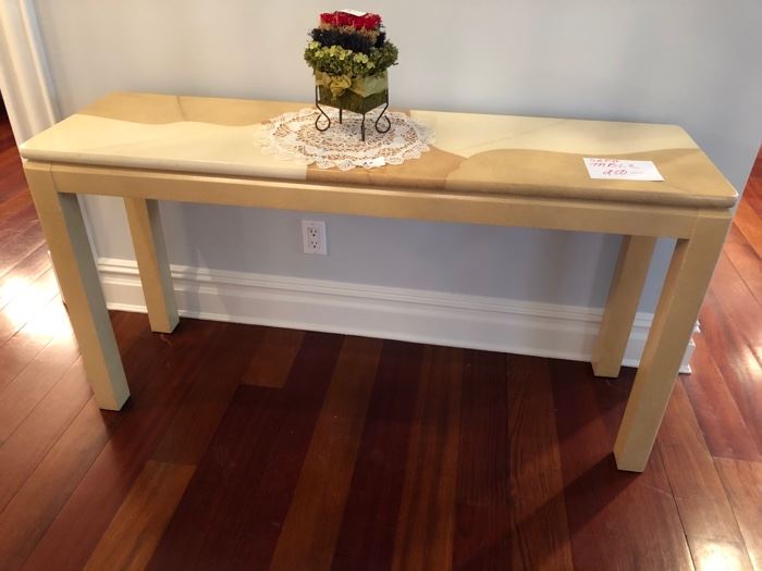 sofa table 56 inches x16-1/2" x29-1/2 inches high