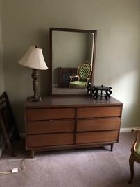 double dresser and mirror