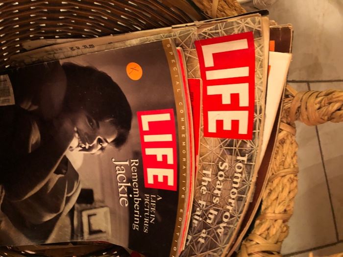 Vintage Life magazines from the 1068 and 1969 and more