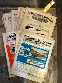 Waterways Journals from the 70's and 80's