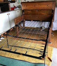 Ta-Bed in open position. The original mattress is also available.