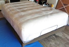 At another location. Adjustable, electric full size bed in like new condition.
