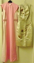 Beaded dress SOLD. Pink jeweled dress.