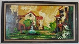 Original painting signed Brittini - Britt Lomond