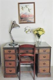 Mahogany desk