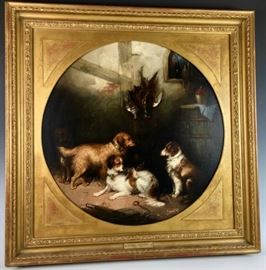 George Armfield (1840-1875) Group of 5 Dogs       