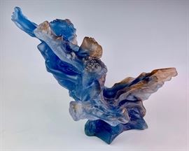 Daum Pate de Verre "Cloud" by Marie Savigny       