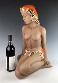 Large Torino "Sakuntala" Italian Figurine         