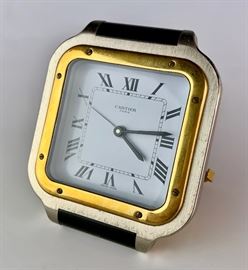 Cartier Desk Clock                       