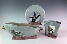 Roseville Artwood Shape 1062, 1051, 1053