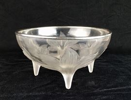 Rene Lalique (1860-1944) "Lys" Bowl