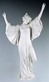 Sevres Bisque Art Nouveau Figurine