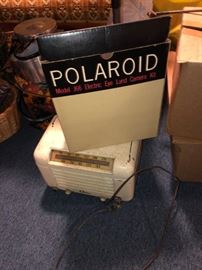 polariod camera in the box