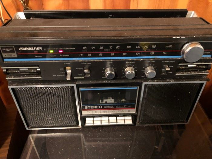 old soundesign radio 