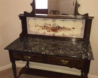 antique washstand