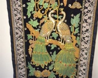 there are some very nice decorative wall hangings in this sale