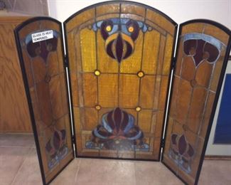 stained glass screen