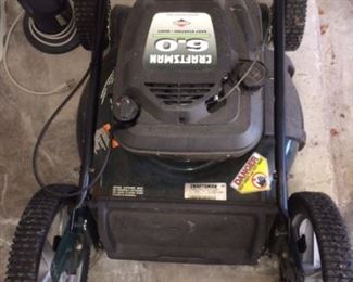unused lawnmower Craftsman